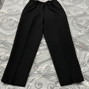 Alfred Dunner Classic Black Women's Pants